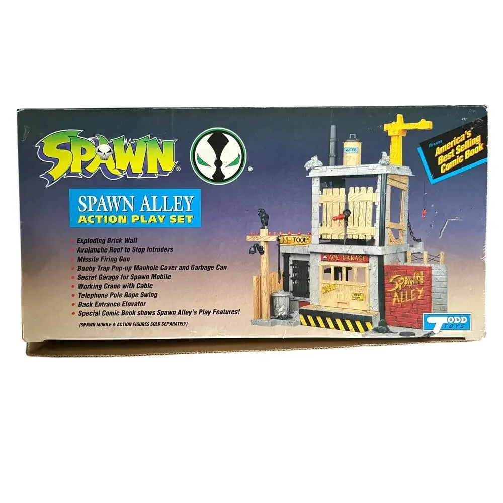 Spawn Alley Action Play Set Vintage Todd McFarlane Toy - 1994 - SEALED Brand New